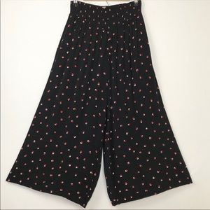 Free People palazzo pants cropped